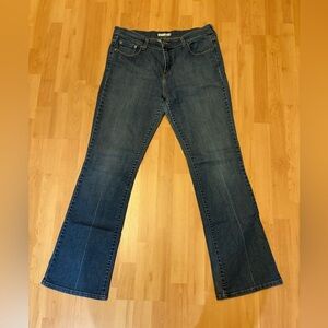 Levi’s Classic Dark Blue Women's Bootcut Jeans 12 long